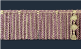 Bullion Fringe with Button Tuffs