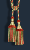 Chesterfield Steeple Double Tassel Tieback