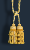 Lottie Double Tassel Tieback